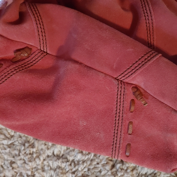 Lucky Brand Suede Shoulder Bag - Picture 14 of 14